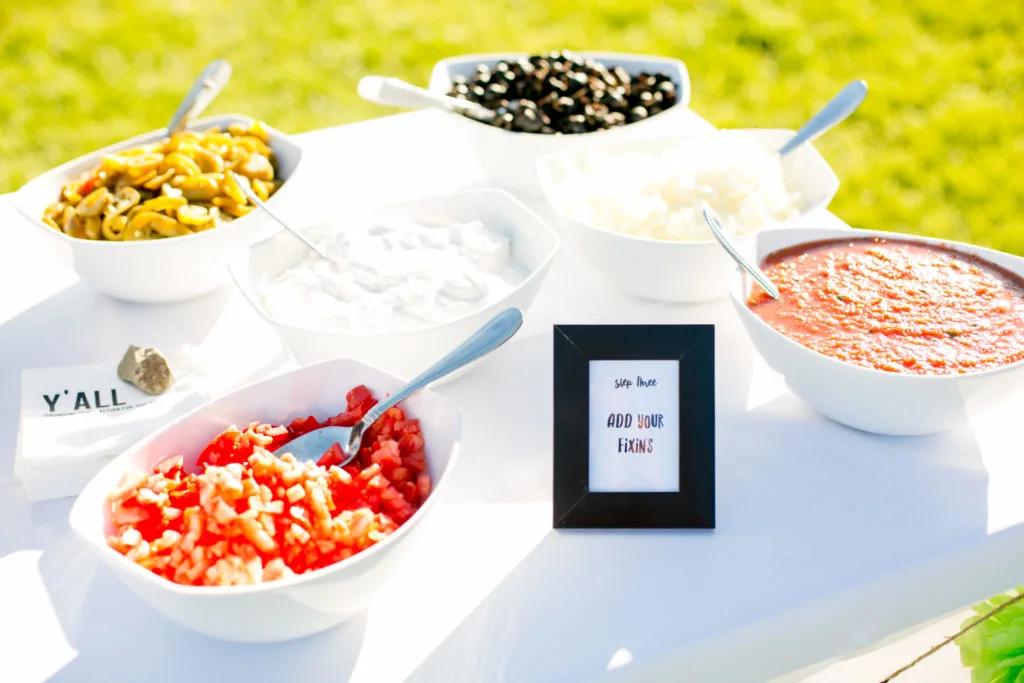 Modern Texas Themed First Birthday Party Food Table Signage