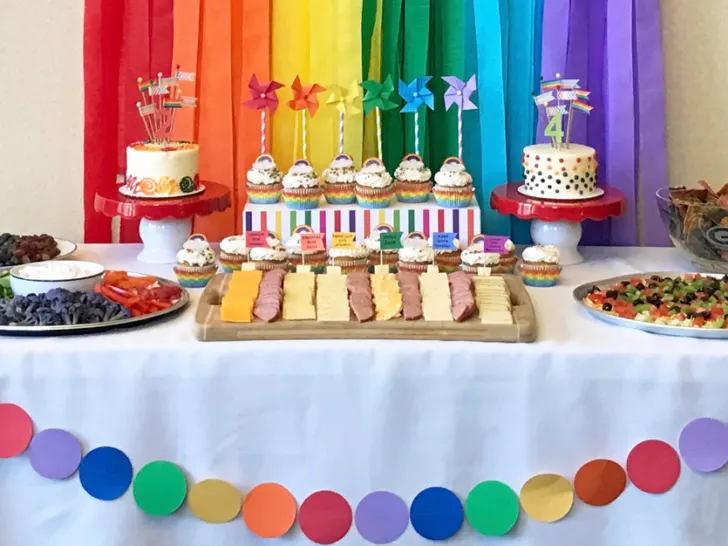 Rainbow Party Tags - Project Nursery