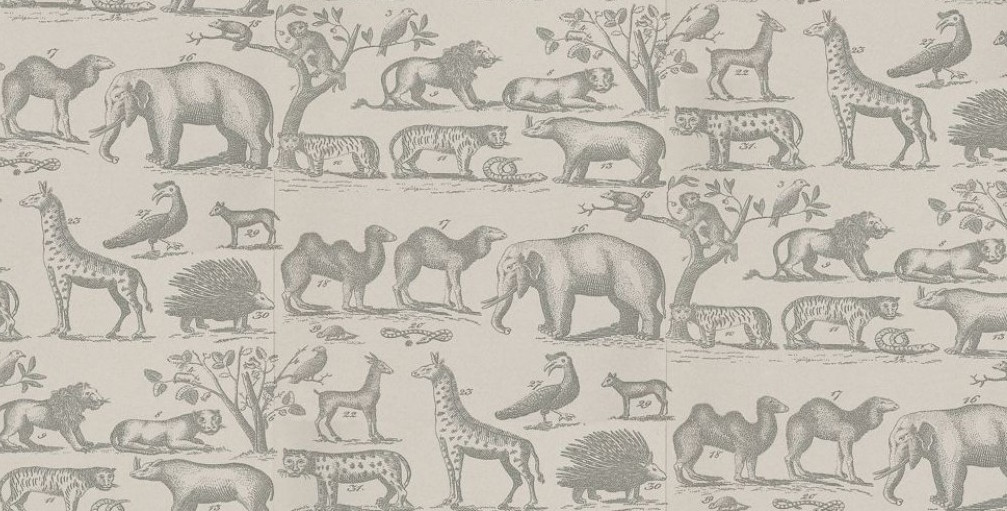 Modern Safari Wallpaper Project Nursery