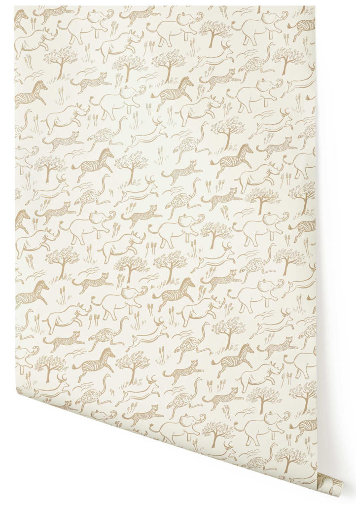 Rifle Paper Co. Safari Wallpaper from Hygge & West