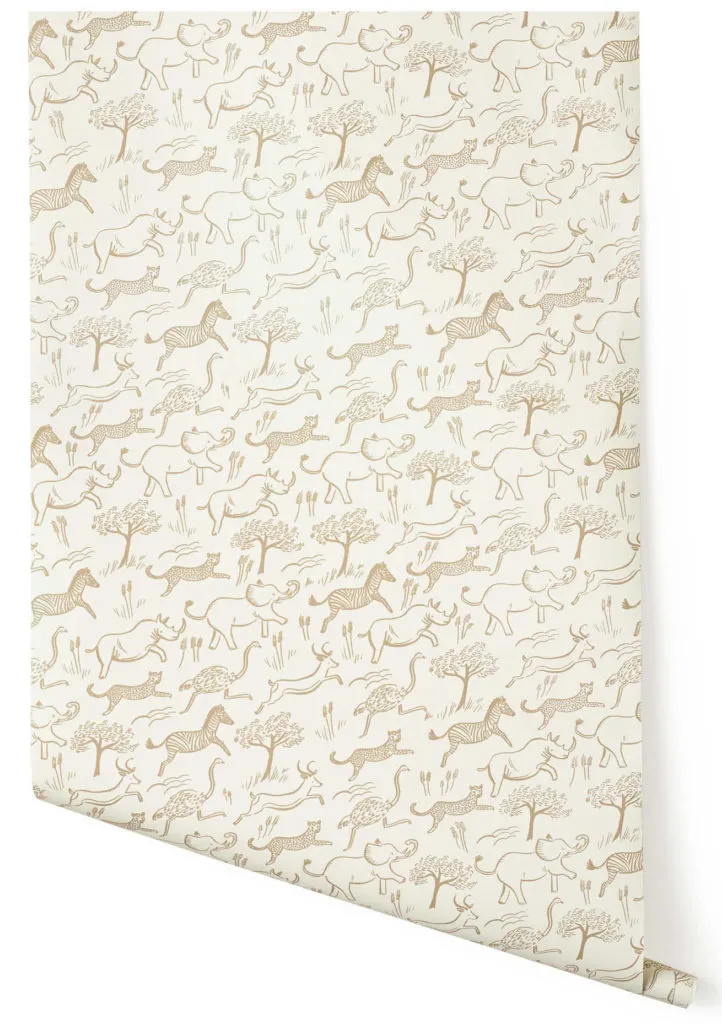 Rifle Paper Co. Safari Wallpaper from Hygge & West