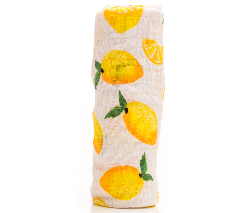 Watercolor Lemon Swaddle