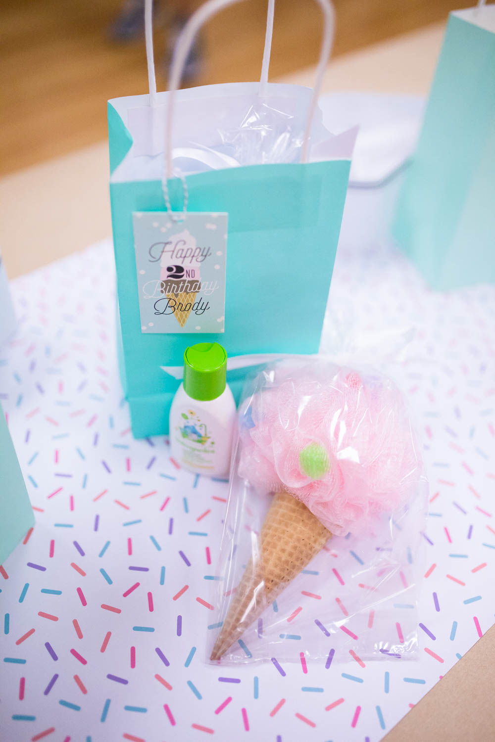 Ice Cream Birthday Party Favors - Project Nursery