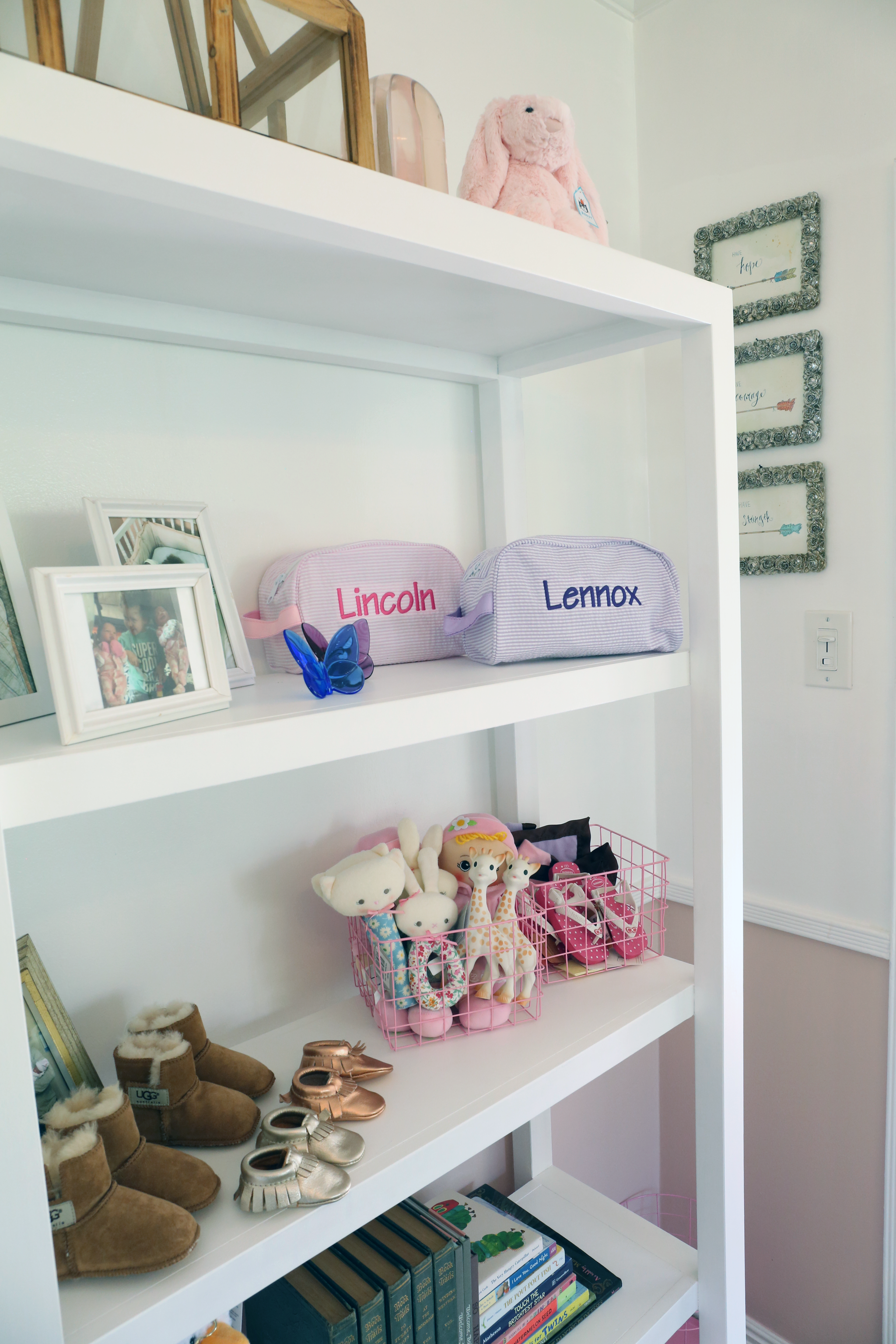 Twin Girl's Nursery