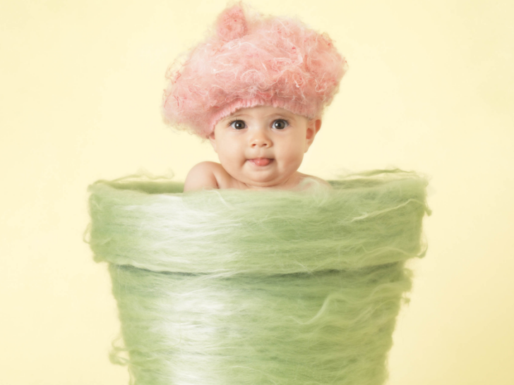 Anne Geddes Flower Pot Photo