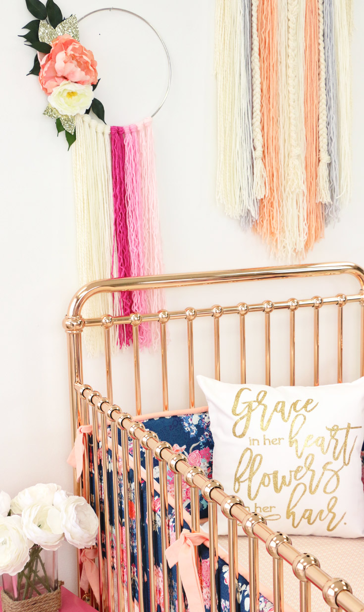 DIY Yarn Wall Hanging - Project Nursery