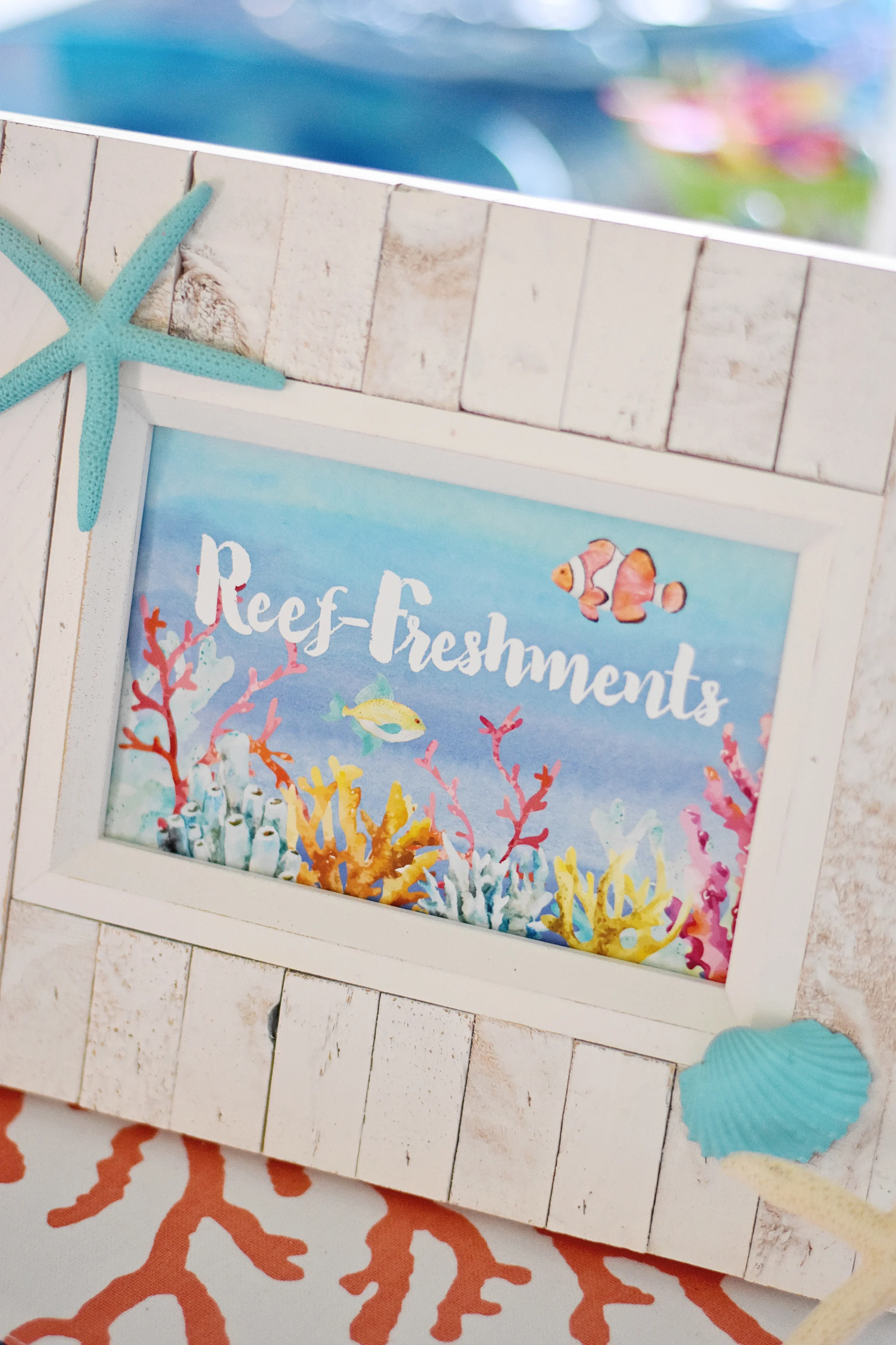 Under the Sea Birthday Party Printable Party Signage