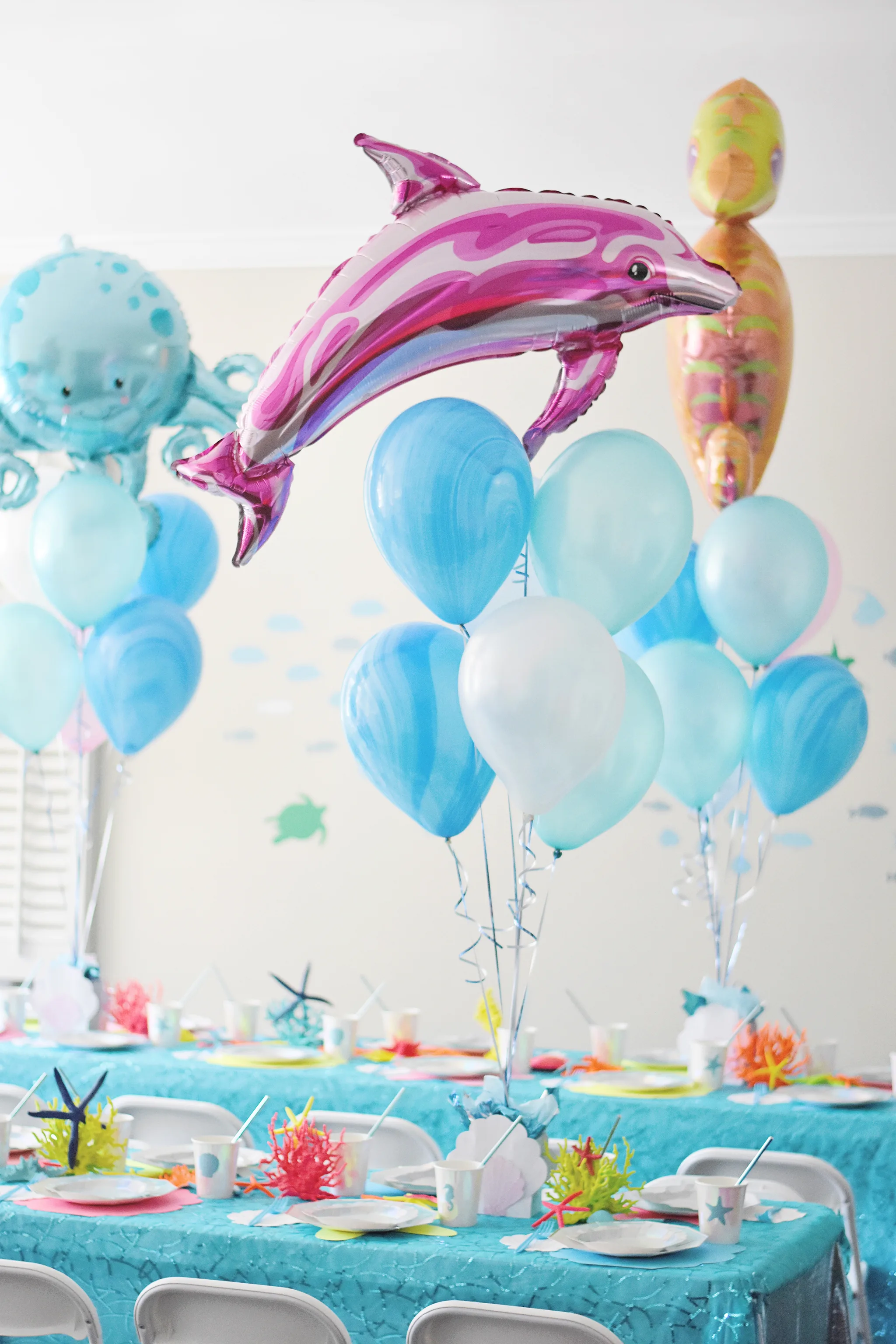 Under the Sea Birthday Party with Sea Creature Balloons
