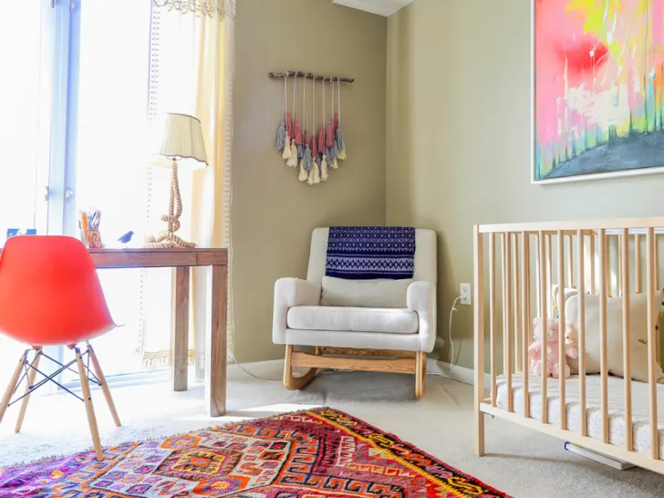 Eclectic Girl's Nursery