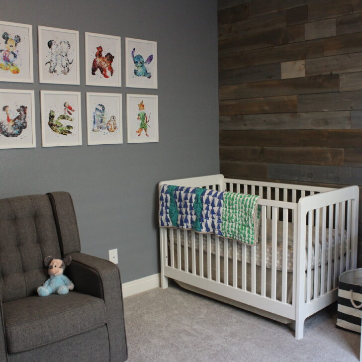 Modern Disney Twin Nursery