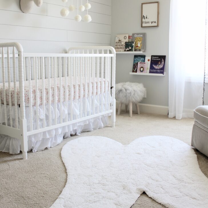 Light and Airy Shiplap Nursery