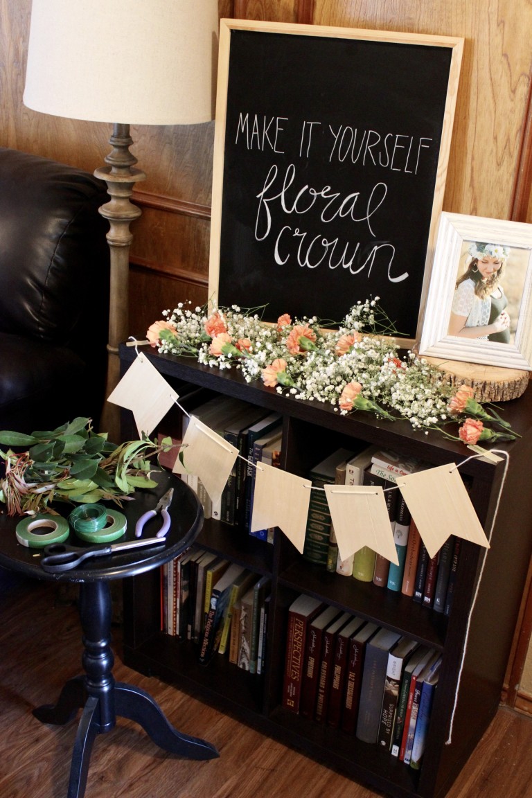 baby shower welcome table ideas