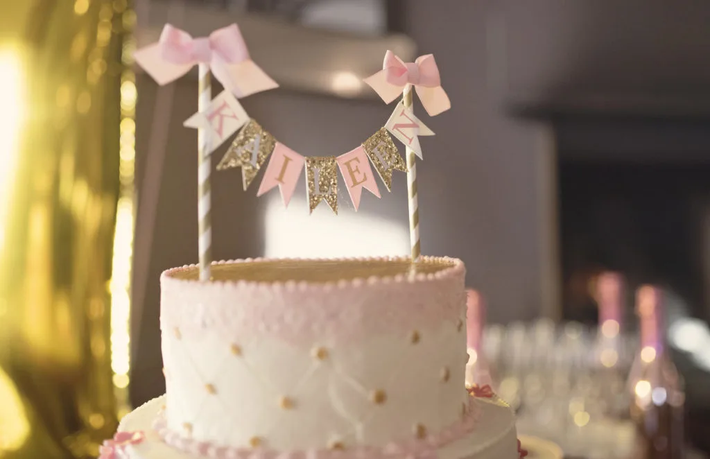 Pink and Gold First Birthday Party - Project Nursery