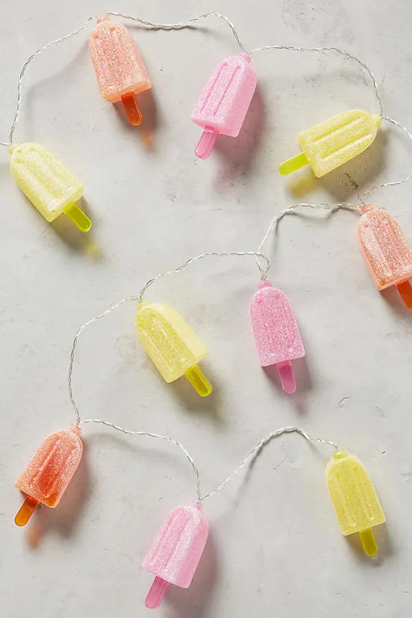 Popsicle String Lights from Anthropologie