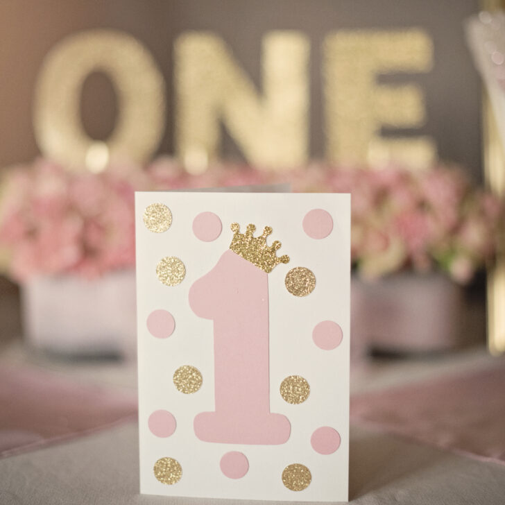 Pink and Gold Birthday Party