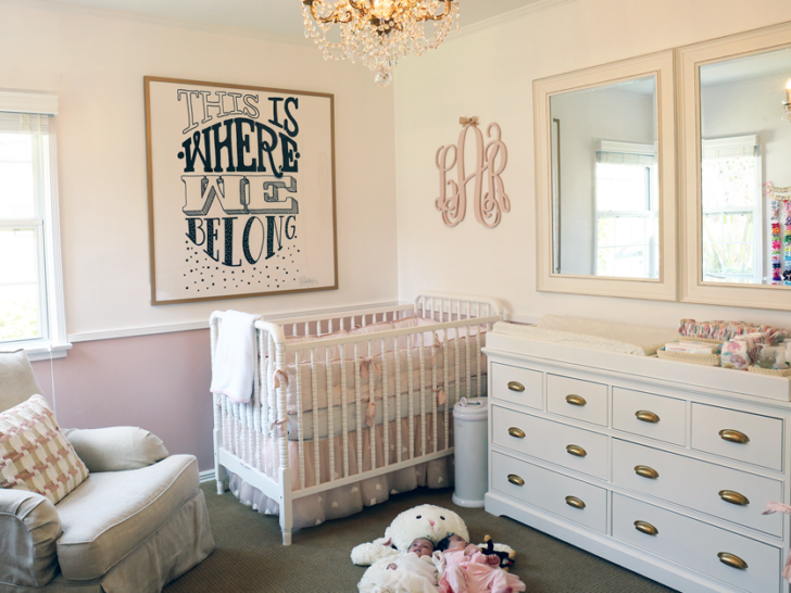 Twin Girls Nursery