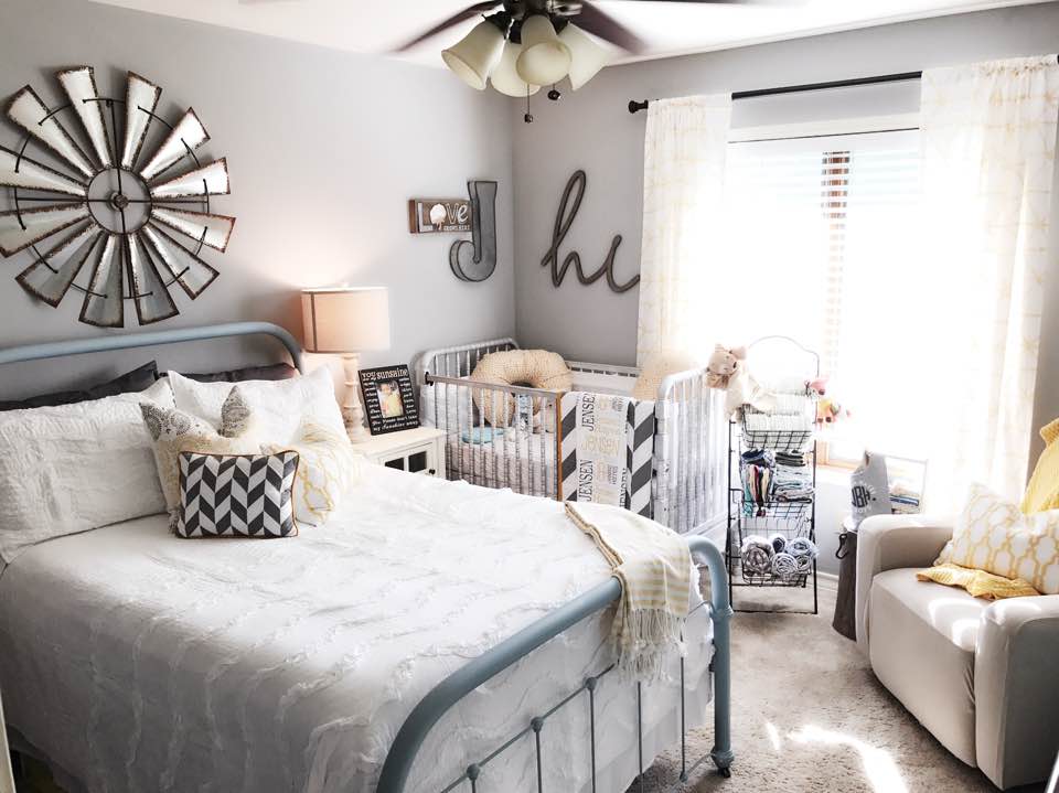 Farmhouse Styled Nursery/Guest Room Combo - Project Nursery