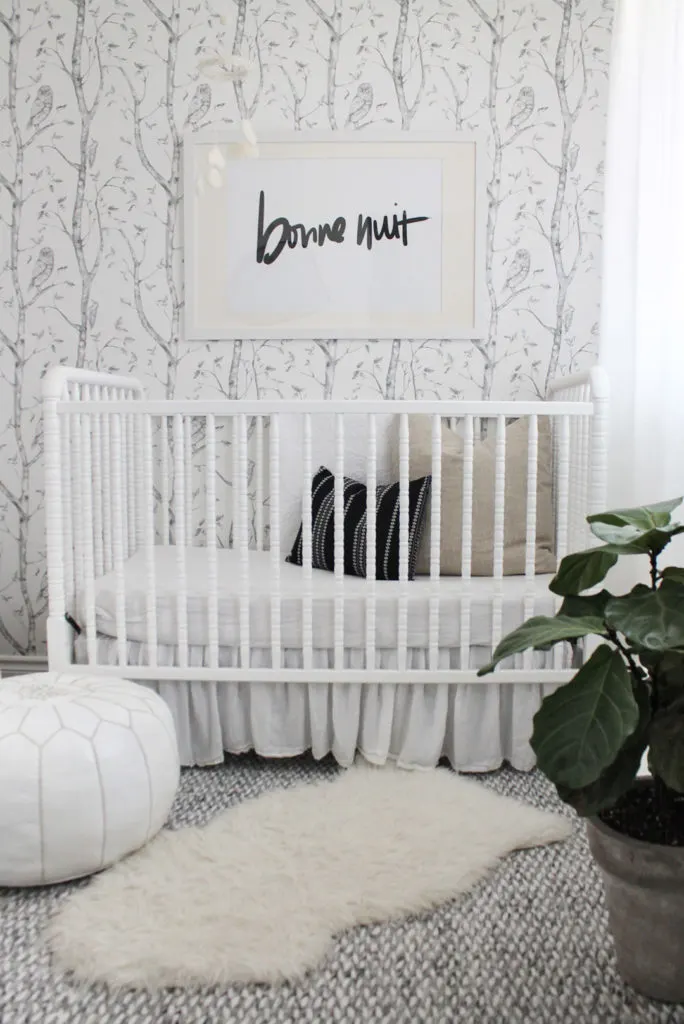 Gender Neutral Gray and White Nursery - Project Nursery