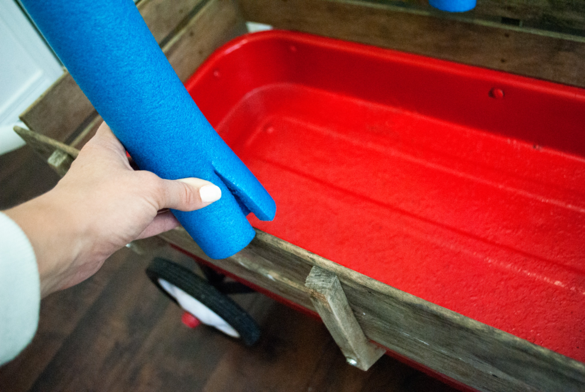 DIY Fourth of July Parade Wagon Independence Day Wagon Decor