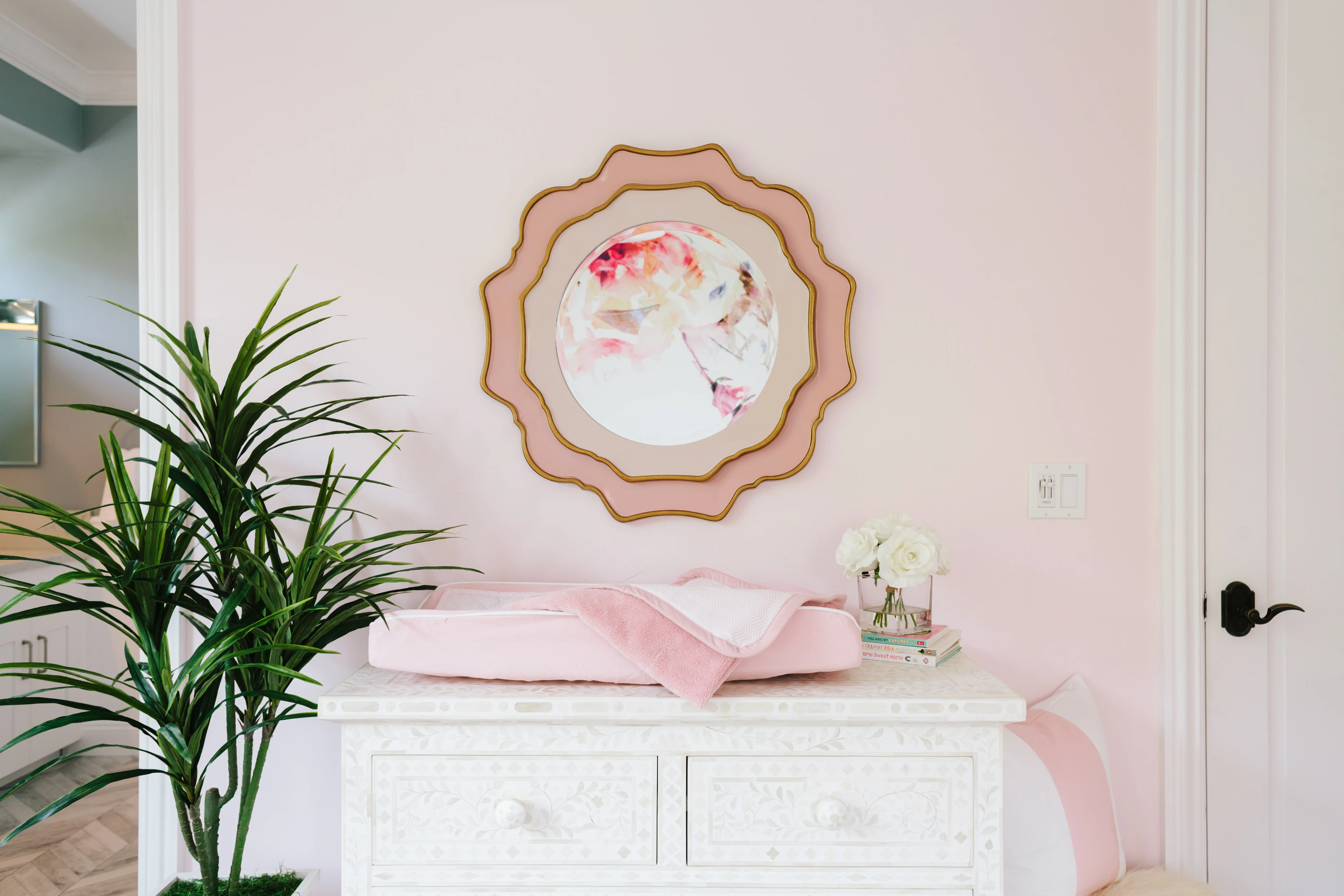 Soft Pink and White Nursery