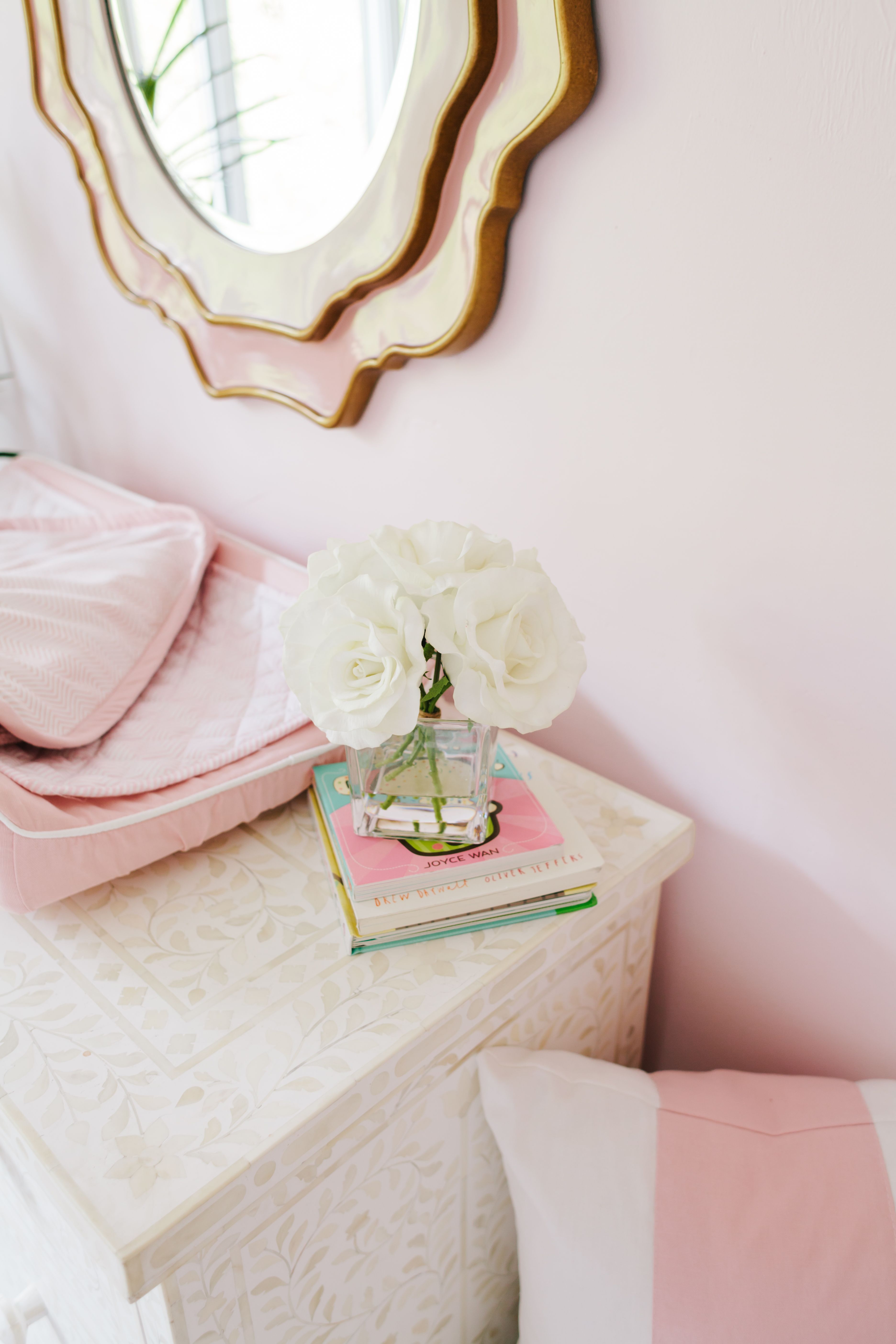 Soft Pink and White Nursery