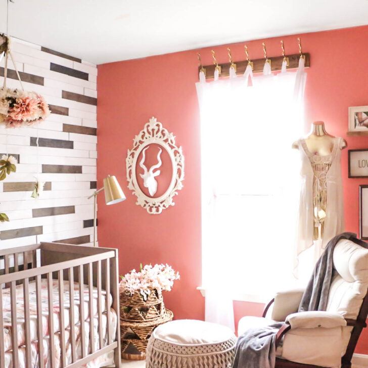 Rustic best sale girl nursery