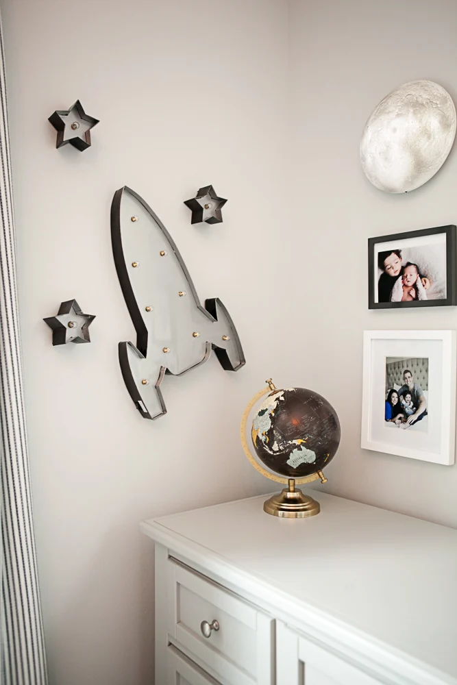 Outer Space-Inspired Boys Nursery