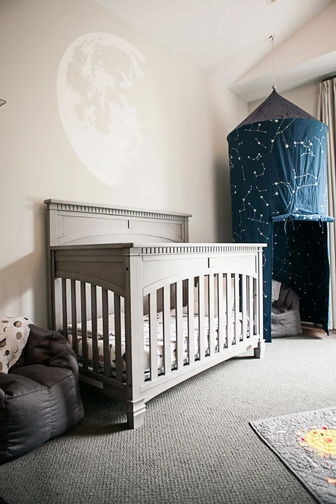 Outer Space-Inspired Boys Nursery