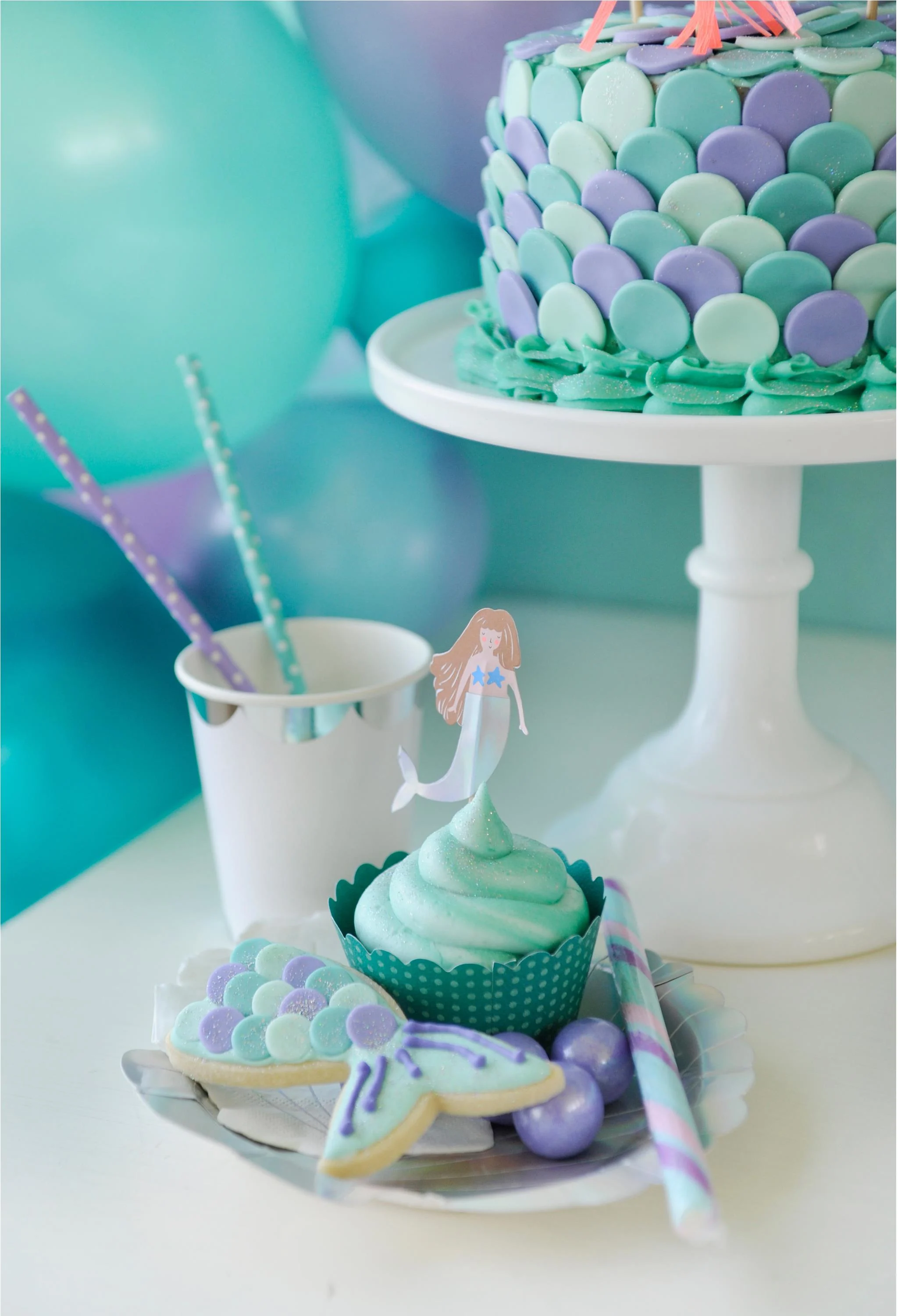 Splash On Over to this Adorable Mermaid Party! - Project Nursery