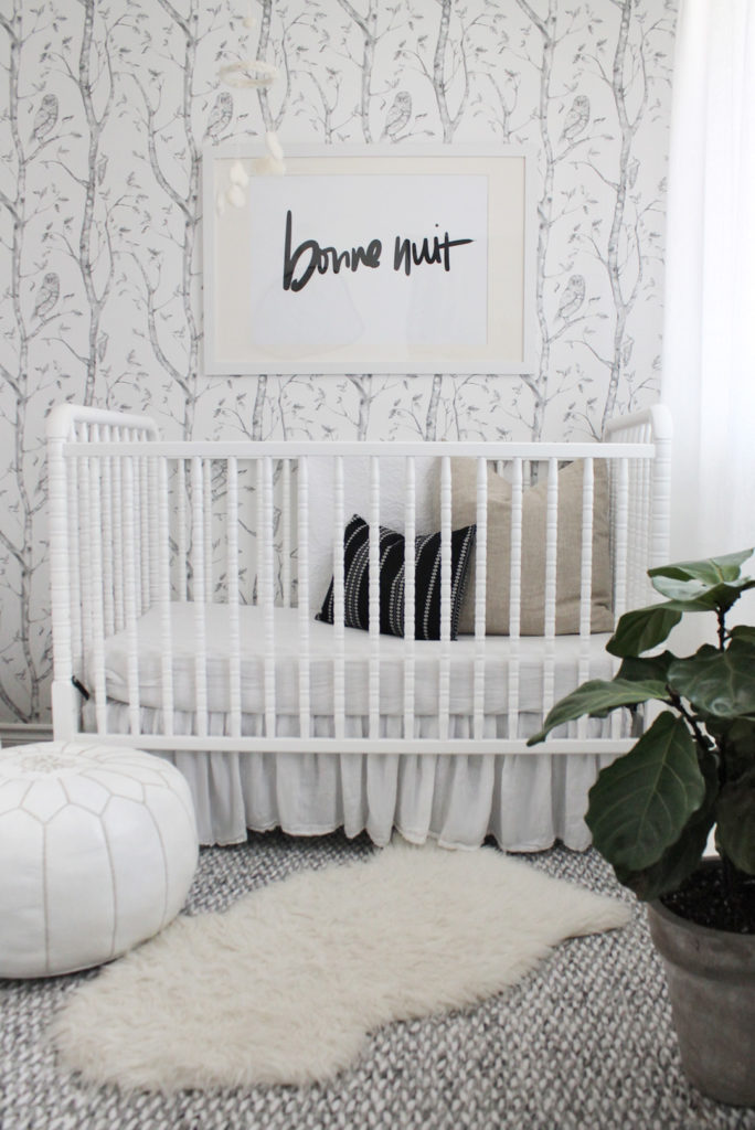 Modern Gray and White Nursery - Project Nursery