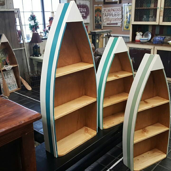 Boat Shaped Shelves