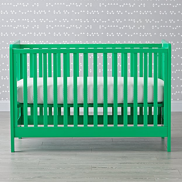 green crib