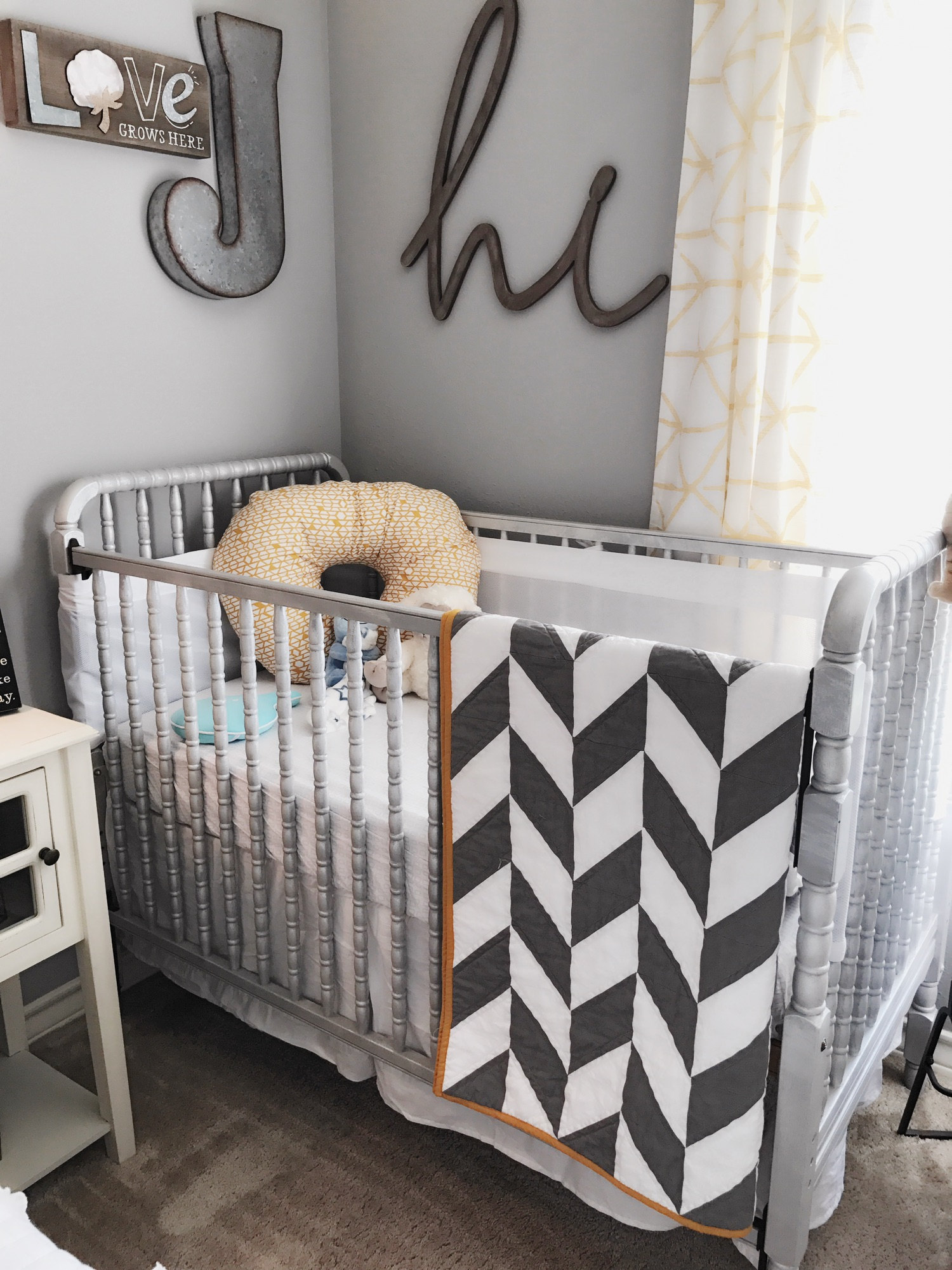 Farmhouse Styled Nursery/Guest Room Combo Project Nursery