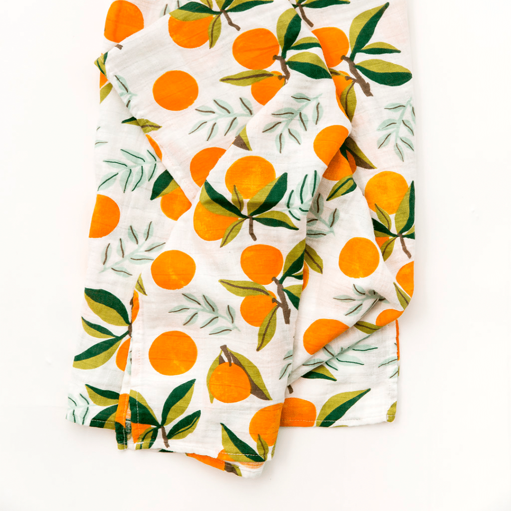 Clementine Baby Swaddle Blanket - The Project Nursery Shop