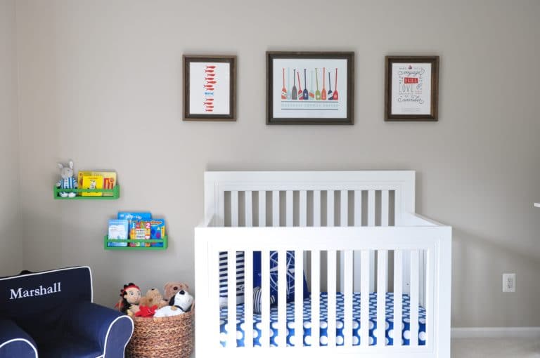 A Nautical Nursery with Modern Style - Project Nursery