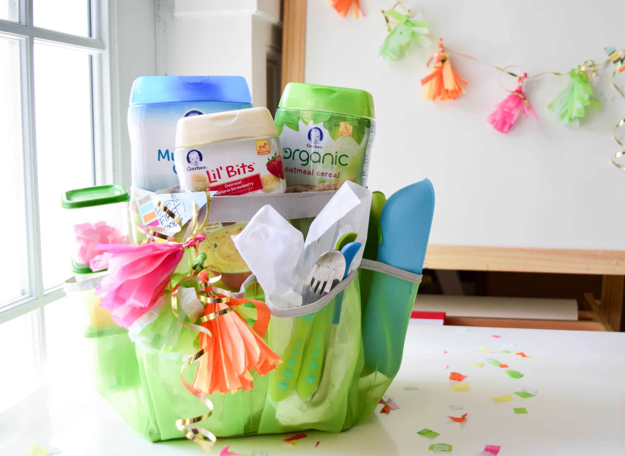 First Foods Baby Shower Gift Idea