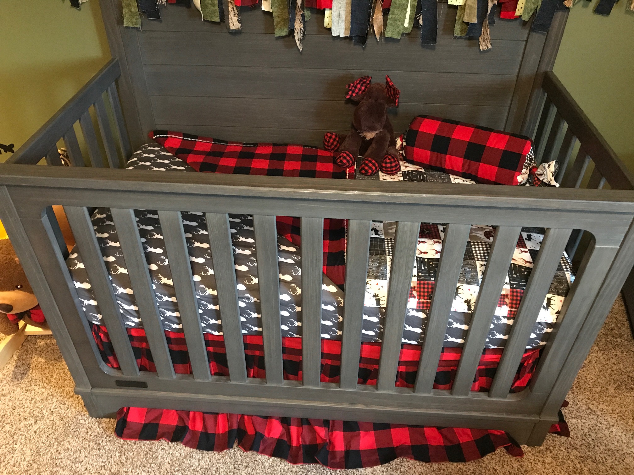Baby Clothes Organization  Lumberjack Nursery Free Printables