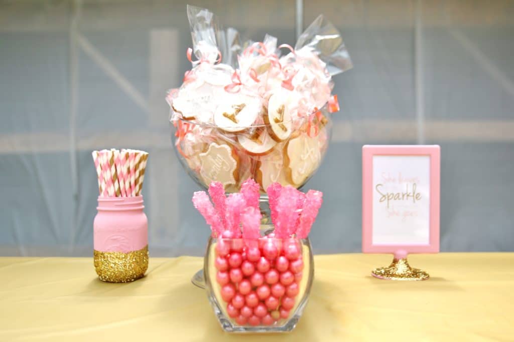 Avonley's Pink and Gold 1st Birthday Party - Project Nursery