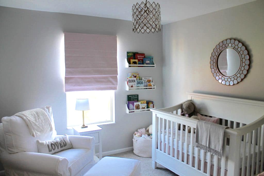 Classic Pink and Gray Nursery