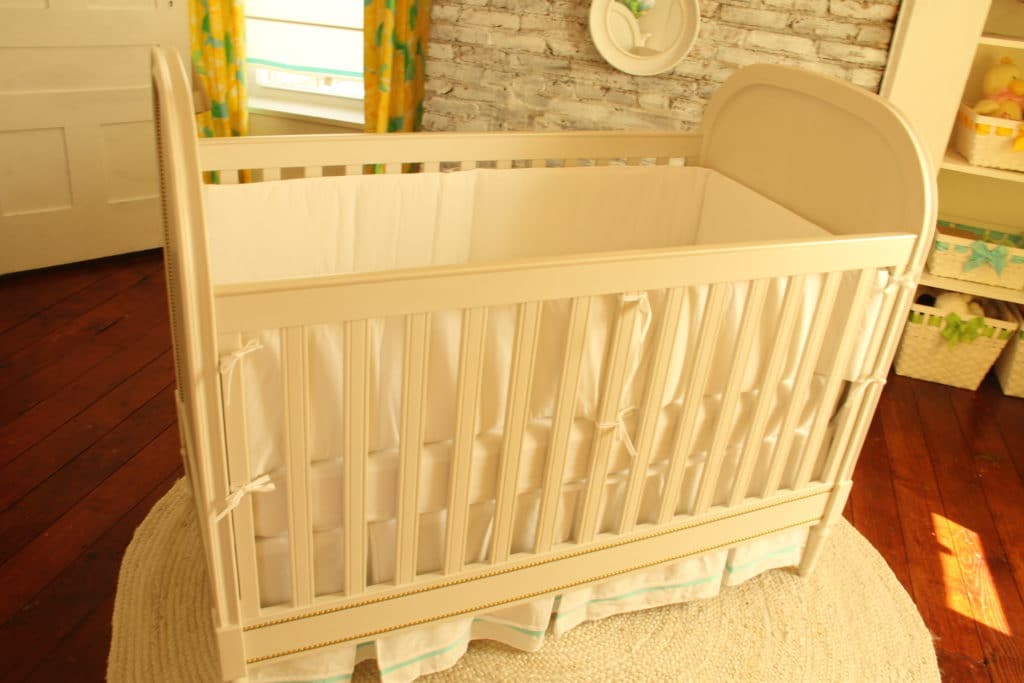 Nursery with Crib in the Center of Room