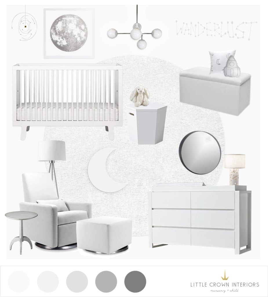 How Exactly Does E Design Work An All White Nursery Design Gasp Project Nursery