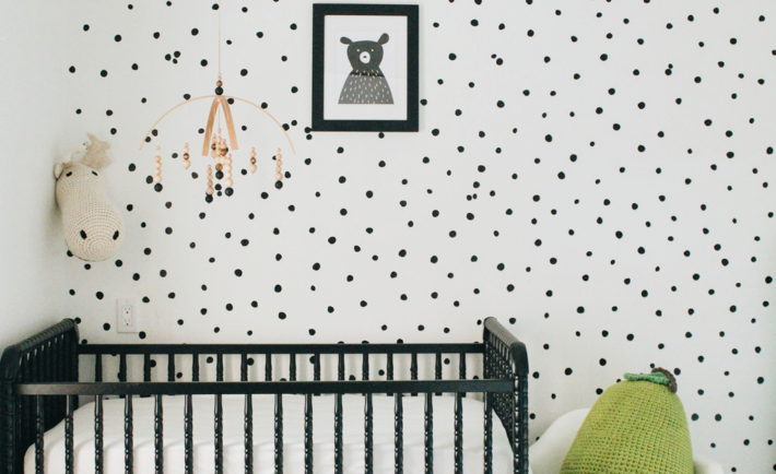 35 Gambar Wallpaper Black and White Nursery terbaru 2020