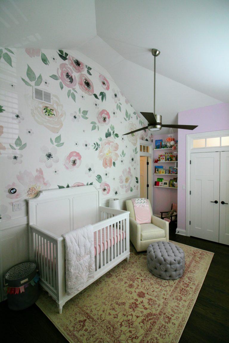 Charlotte’s Jolie Wallpaper Nursery