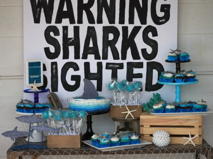 Shark Attack Birthday Party