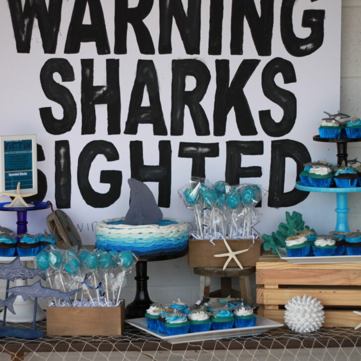 Shark Attack Birthday Party