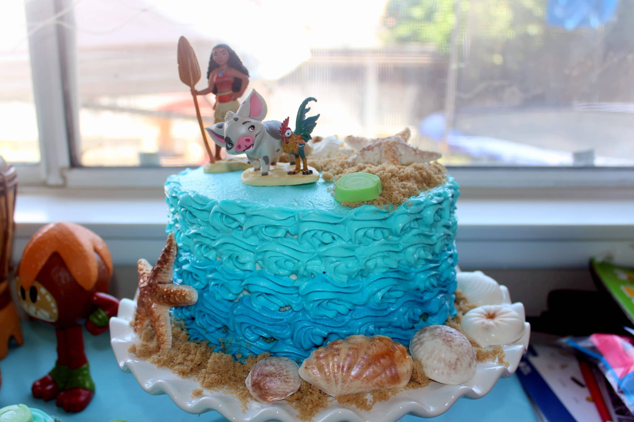 Moana Te Fiti Tiered Cake - Classy Girl Cupcakes