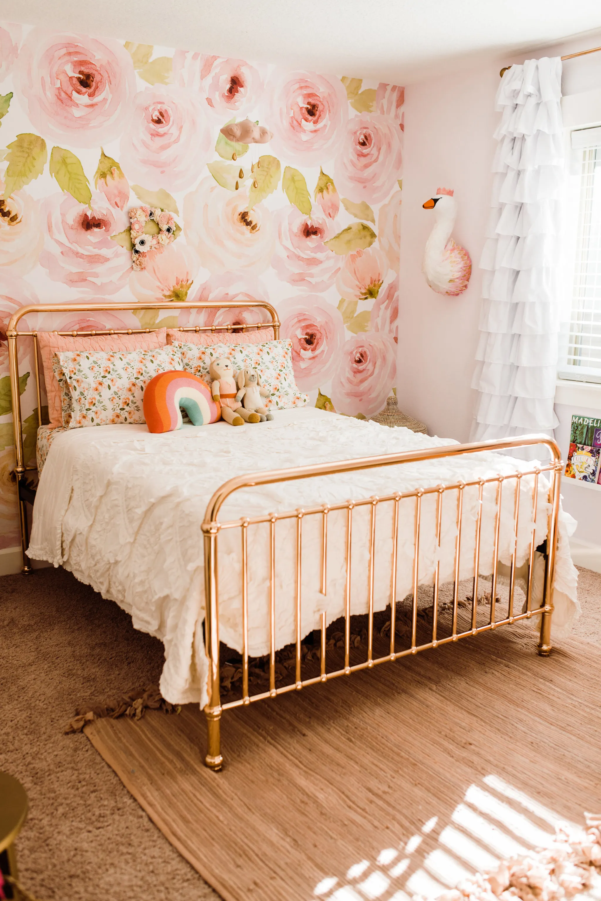 Floral Toddler Room - Project Nursery