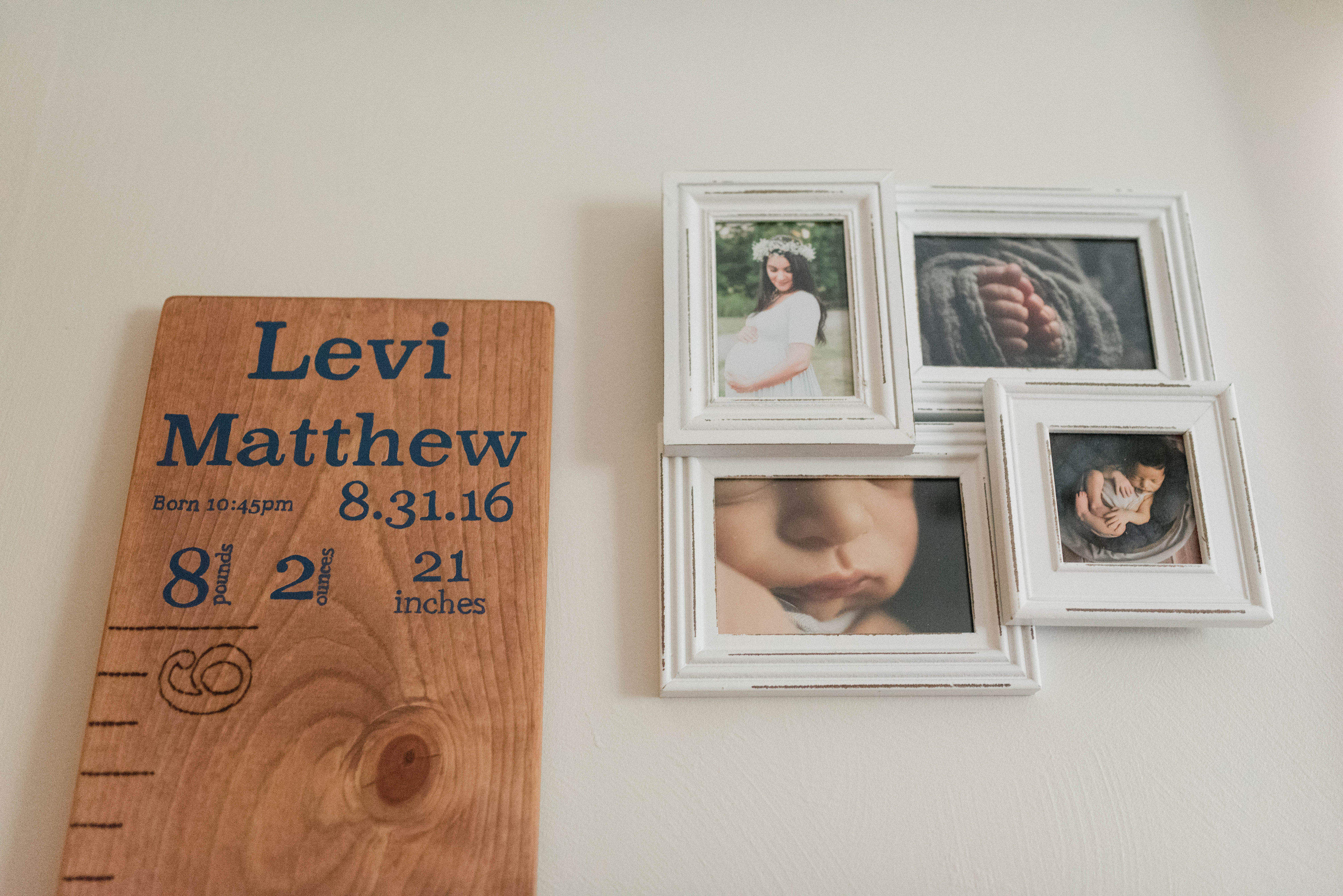 Navy & Gray Vintage Inspired Baby Boy Nursery captured by Jessica Husted Photography