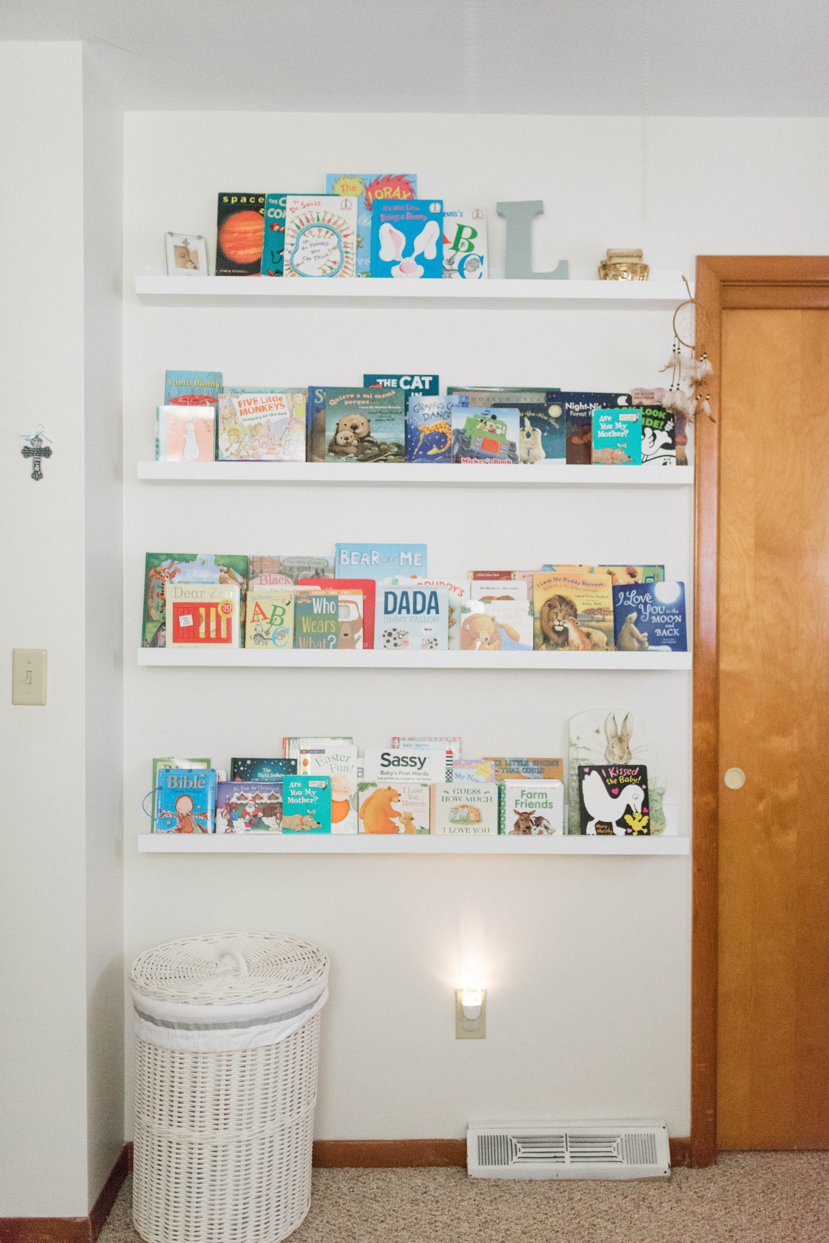 Navy & Gray Vintage Inspired Baby Boy Nursery captured by Jessica Husted Photography