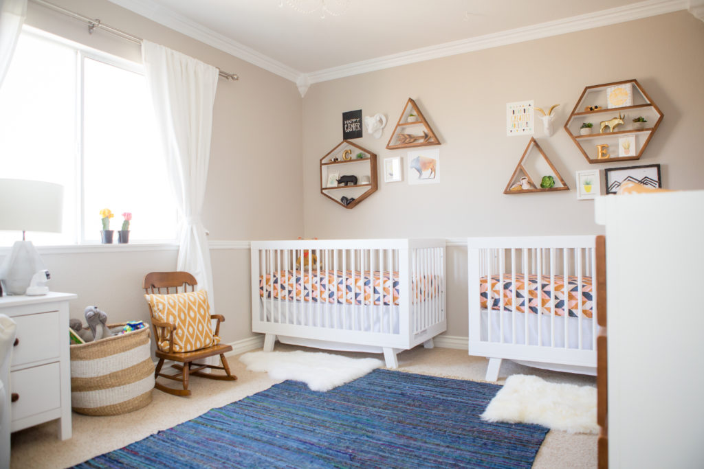 Modern Boho Geometric Nursery